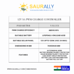 PWM Solar Charge Controller 12V, 5A - Image 2