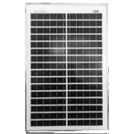 SAURALLY 40W 12V Solar Panel for Battery Charging, DIY Projects, Garden/Street Light